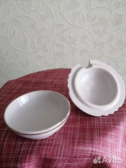 Солонка фарфор СССР