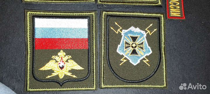 Шевроны машинная вышивка