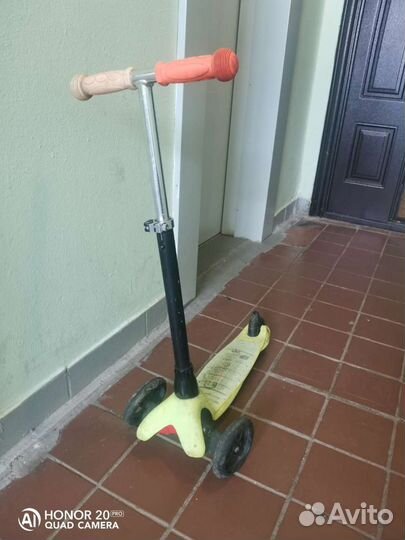 Детский самокат от 1,5 до 5лет