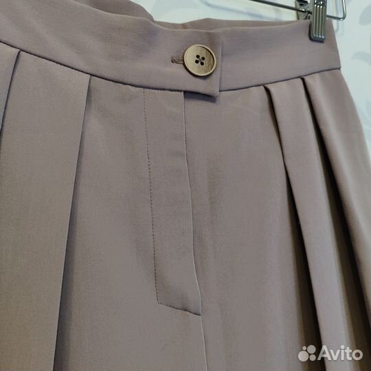 Брюки Chapter One S палаццо высокая талия вискоза