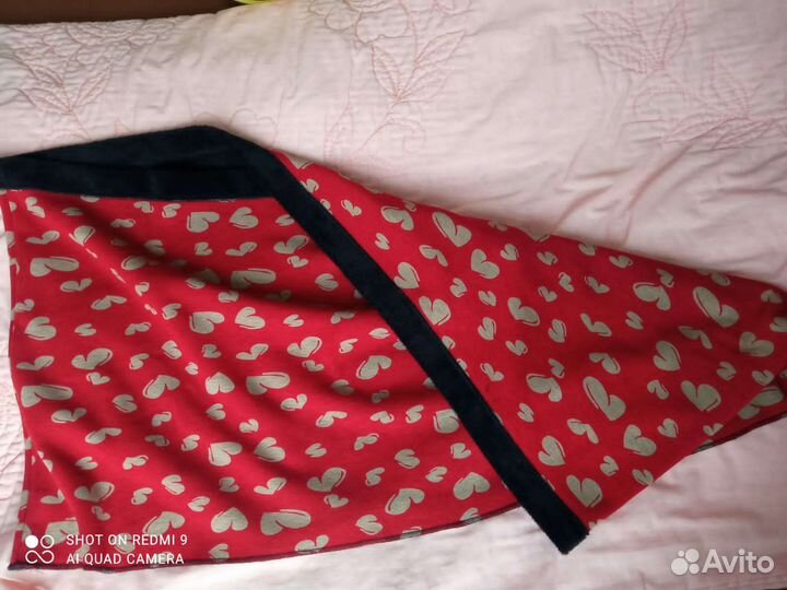 Двухсторонний шарф снуд