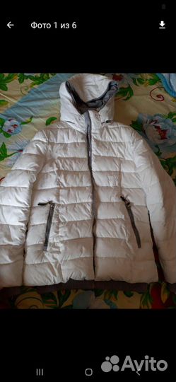 Пуховик женский