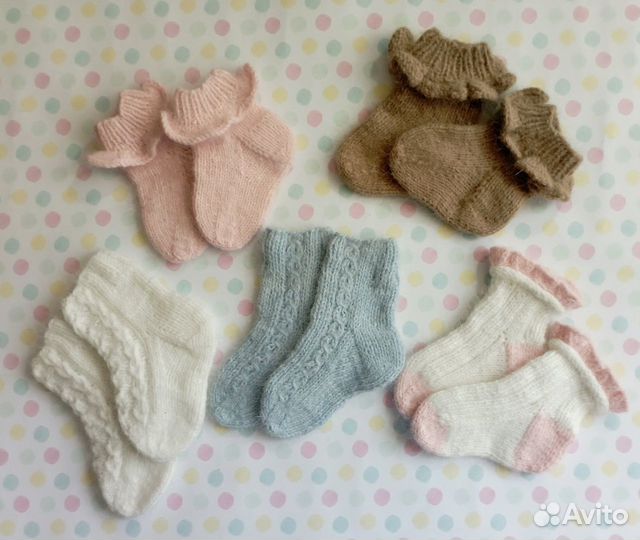 Носки вязаные ручной работы