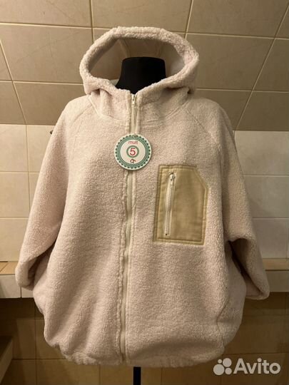 Новая теплая толстовка/худи зипка 52/54
