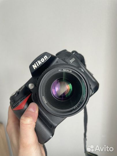 Зеркальный фотоаппарат nikon d90 объектив 1.8 50mm