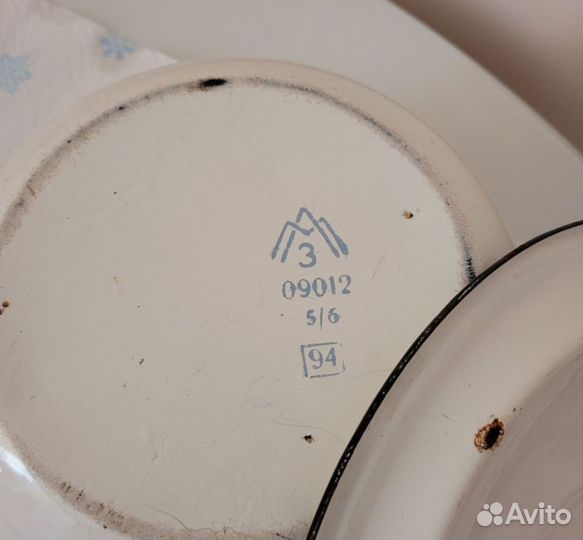 Ночная ваза, горшок эмалированный горшок СССР