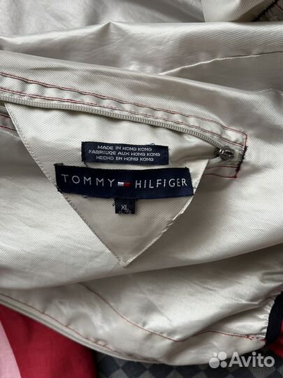 Ветровка tommy hilfiger двухсторонняя