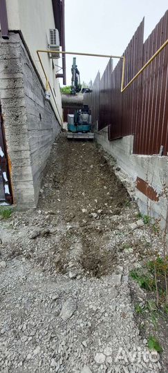 Услуги мини экскаватора