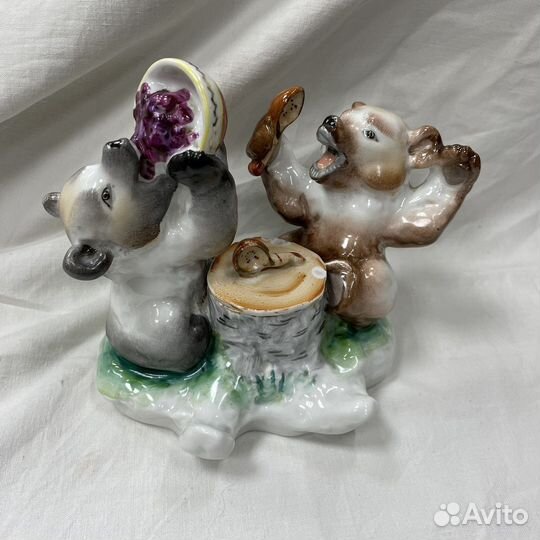 Чернильница Медвежата лфз (сзр)