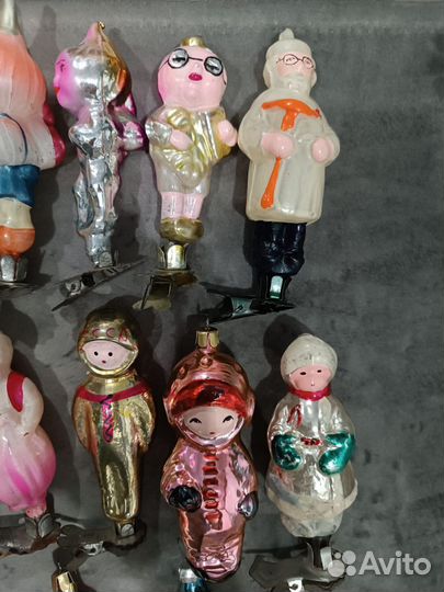 Елочные игрушки СССР