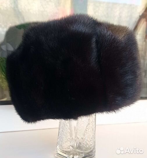 Норковая шапка мужская
