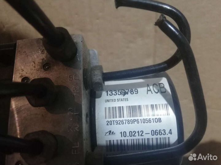 Блок абс Opel Astra J