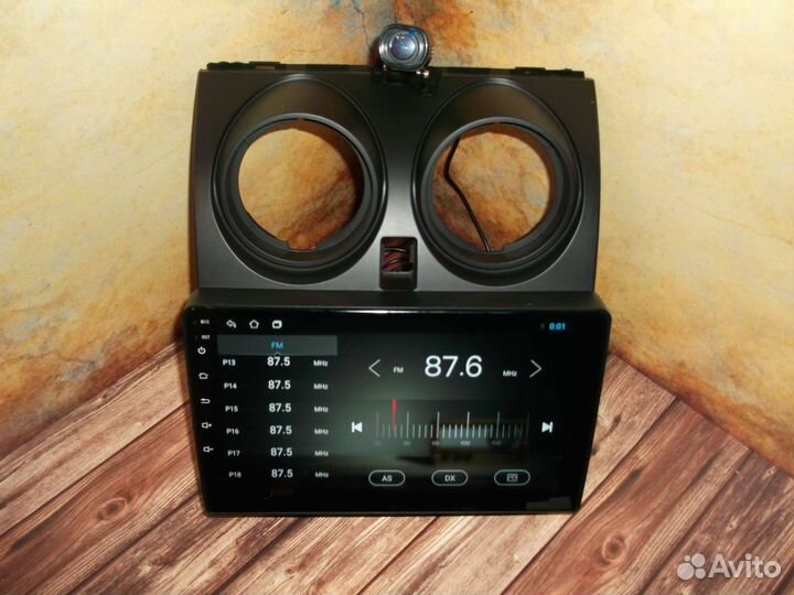 Магнитола Nissan Qashqai j10 Android с камерой