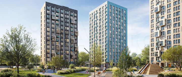 2-к. квартира, 37,5 м², 11/17 эт.