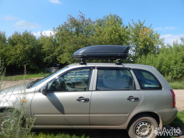 Автобоксы на крышу Ветлан 350 л на Coggiola T-Rex