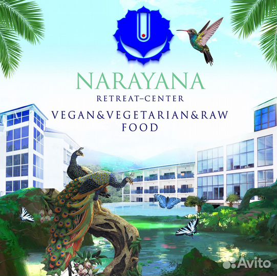 Повар в вегетарианский отель (Ретрит-центр)