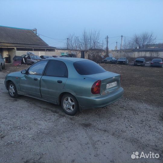 Разбор chevrolet lanos