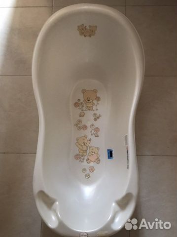 Ванночка для купания с термометром