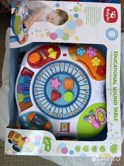 Развивающий музыкальный столик
