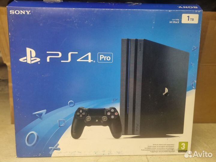 Sony playstation 4 PS4 pro 1tb прошитая