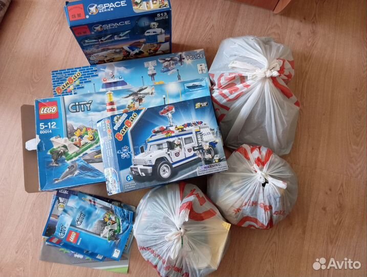 Конструктор lego, 4 набора