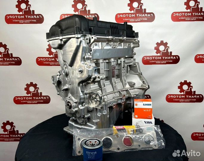 Двигатель G4FC 1.6 Hyundai Solaris 1 Kia Ceed 1