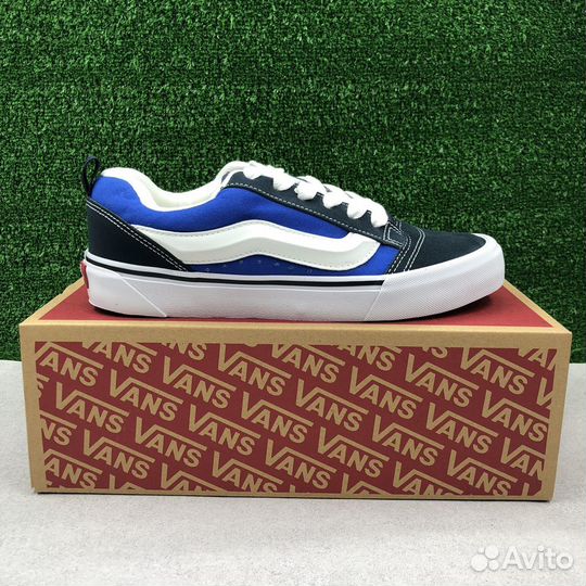 Vans Knu-Skool Navy Blue / Кроссовки мужские