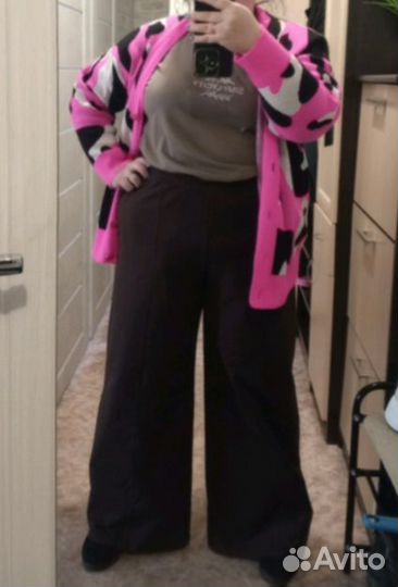 Брюки палаццо 58р