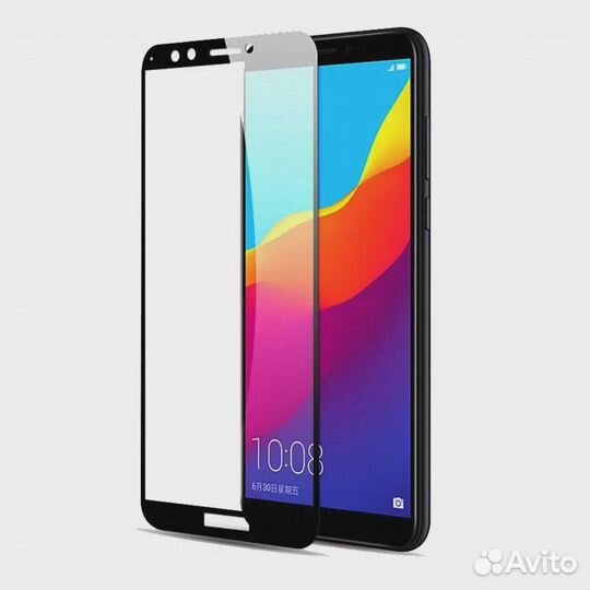 Защитное стекло Huawei Honor 7A Pro, 7C, Y6 2018 Ч