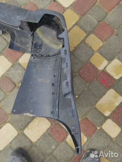 Бампер задний левый Citroen Berlingo 2 2008-2015