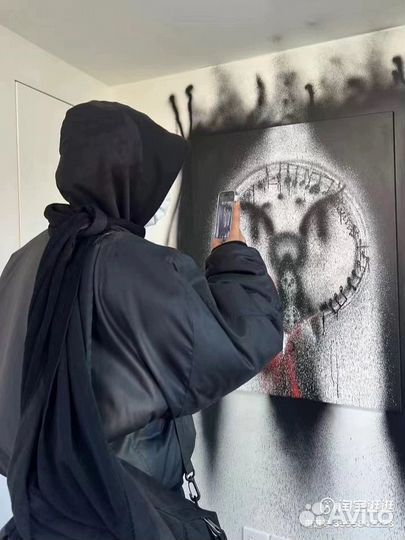 Зимний бомбер куртка оверсайз Y2K