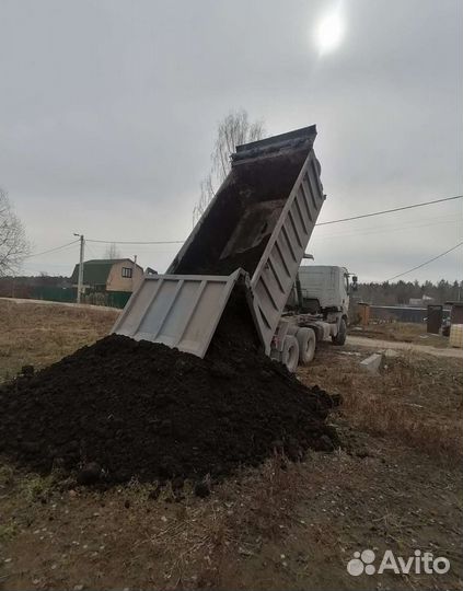 Отсев щебень песок торфогрунт земля плодородная