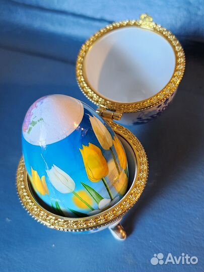 Пасхальное яйцо шкатулка