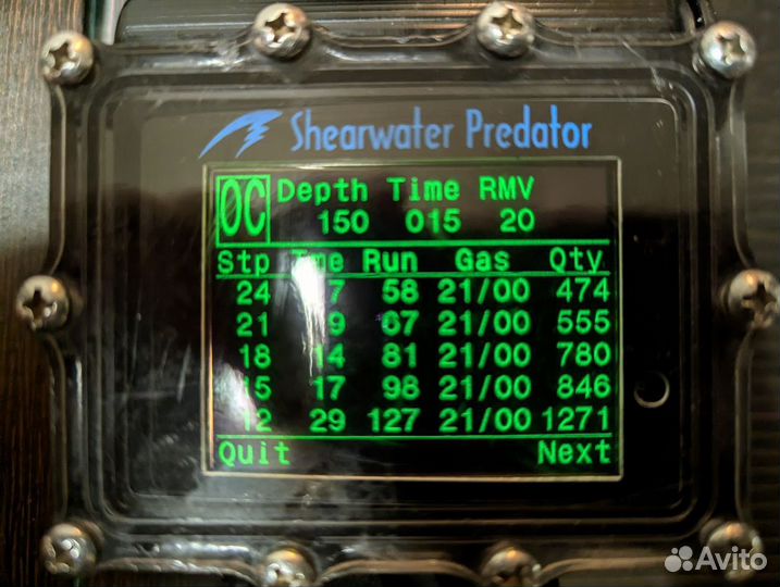 Подводный shearwater Predator prot-SA