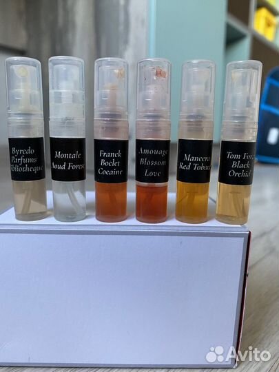 Духи dcny, montale, tom ford и др