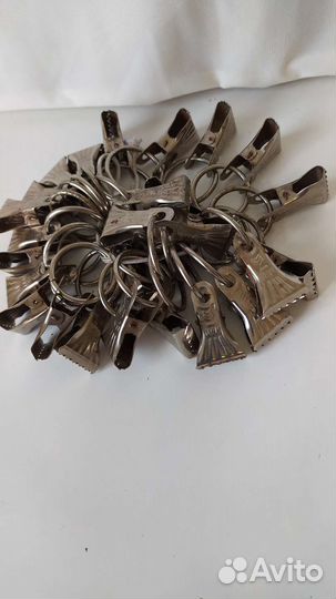 Кольца с зажимами для штор СССР