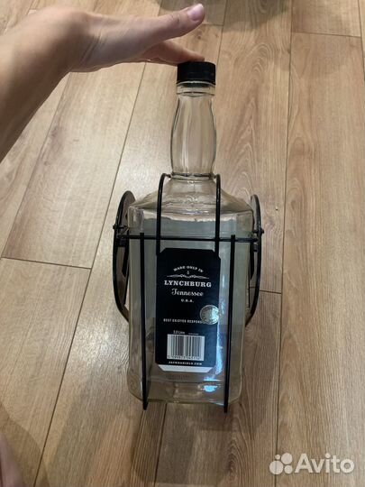 Бутылка из под виски качели 3 литра