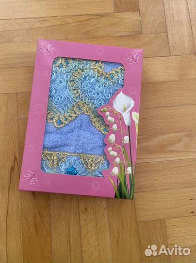 Полотенце новое в подарочной упаковке