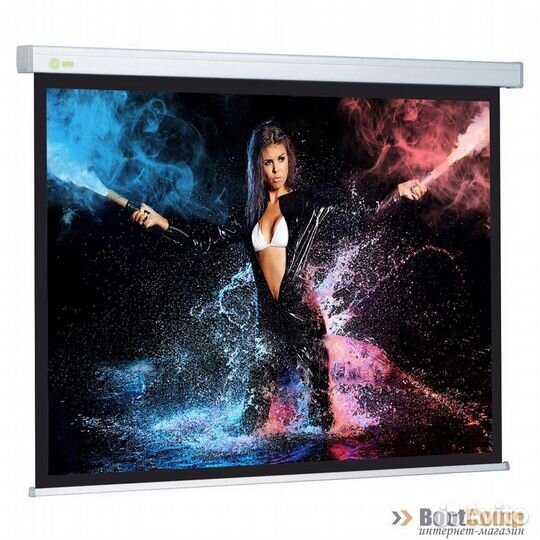 Экран Cactus 180x180см Wallscreen CS-PSW-180x180