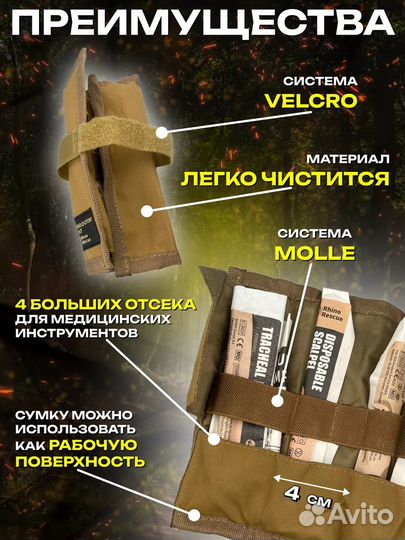 Rhino rescue подсумок crict KIT (Зеленый)