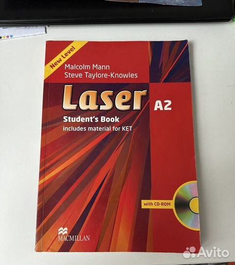 Учебник и рабочая тетрадь Laser A2 Macmillan