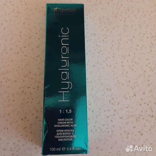 Крем краска с гиалуроновой кислотой