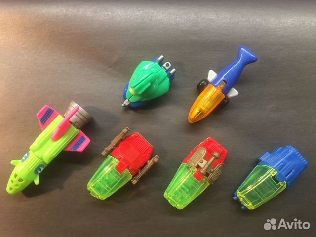 Киндер-Сюрпризы 90-тых: Космические Корабли