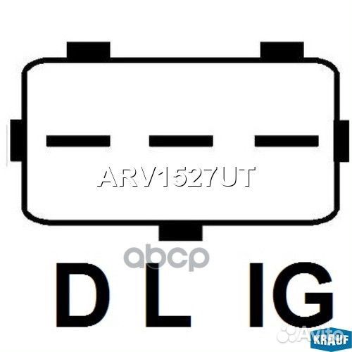 Регулятор BMW 3(E46) генератора ARV1527UT Krauf