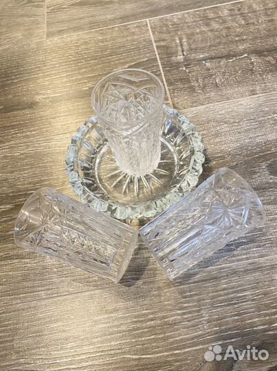 Хрустальная посуда СССР
