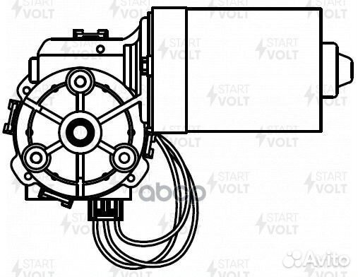 Моторедуктор стеклоочистителя startvolt VWF 200