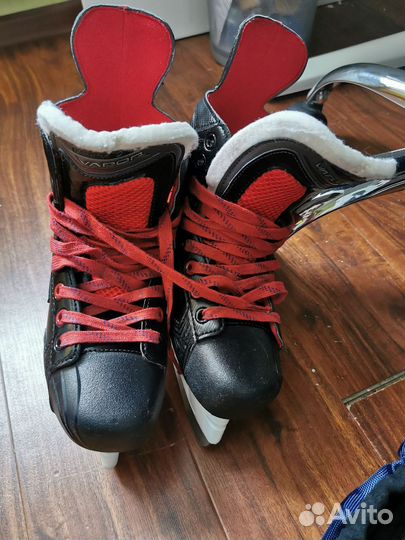 Хоккейные коньки bauer vapor x500 4,5 еe (eur 38)