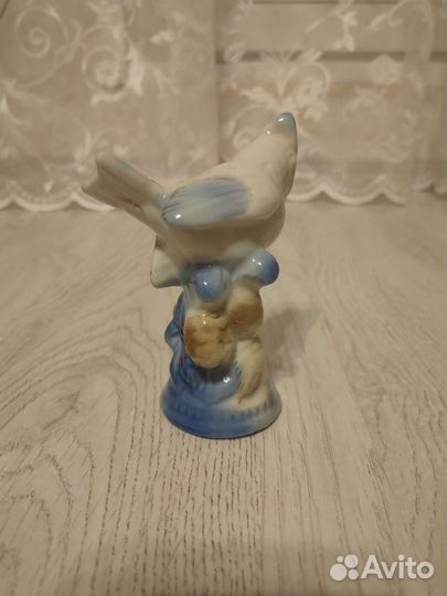 Гжель Синица хохлатая