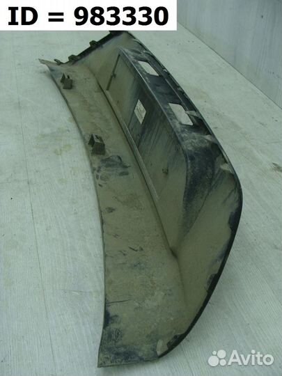 Накладка заднего бампера Kia Rio