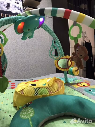 Развивающий коврик bright stars Мечты об африке